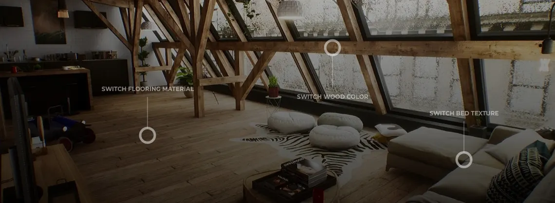 Virtual reality for architecture: a client exploring a 3D interior