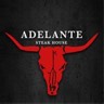 Adelante Steak House logo